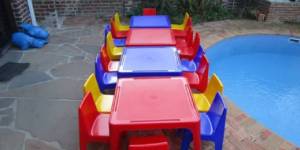 kids chairs and tables